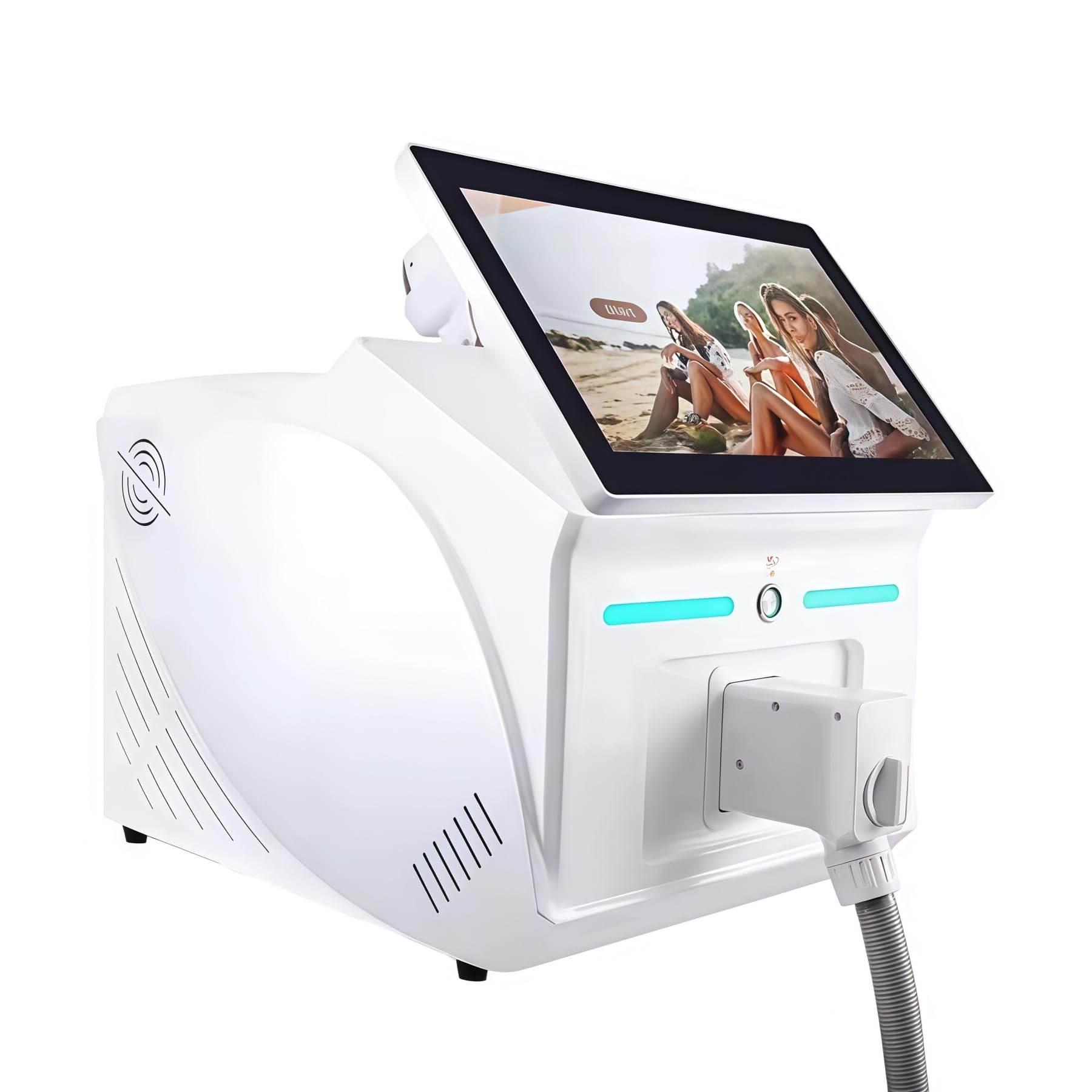 4000W Ice Titanium Professional 808 Diode Laser Body Removal Machine 4 Wave grande schermo di alta energia di depilazione permanente