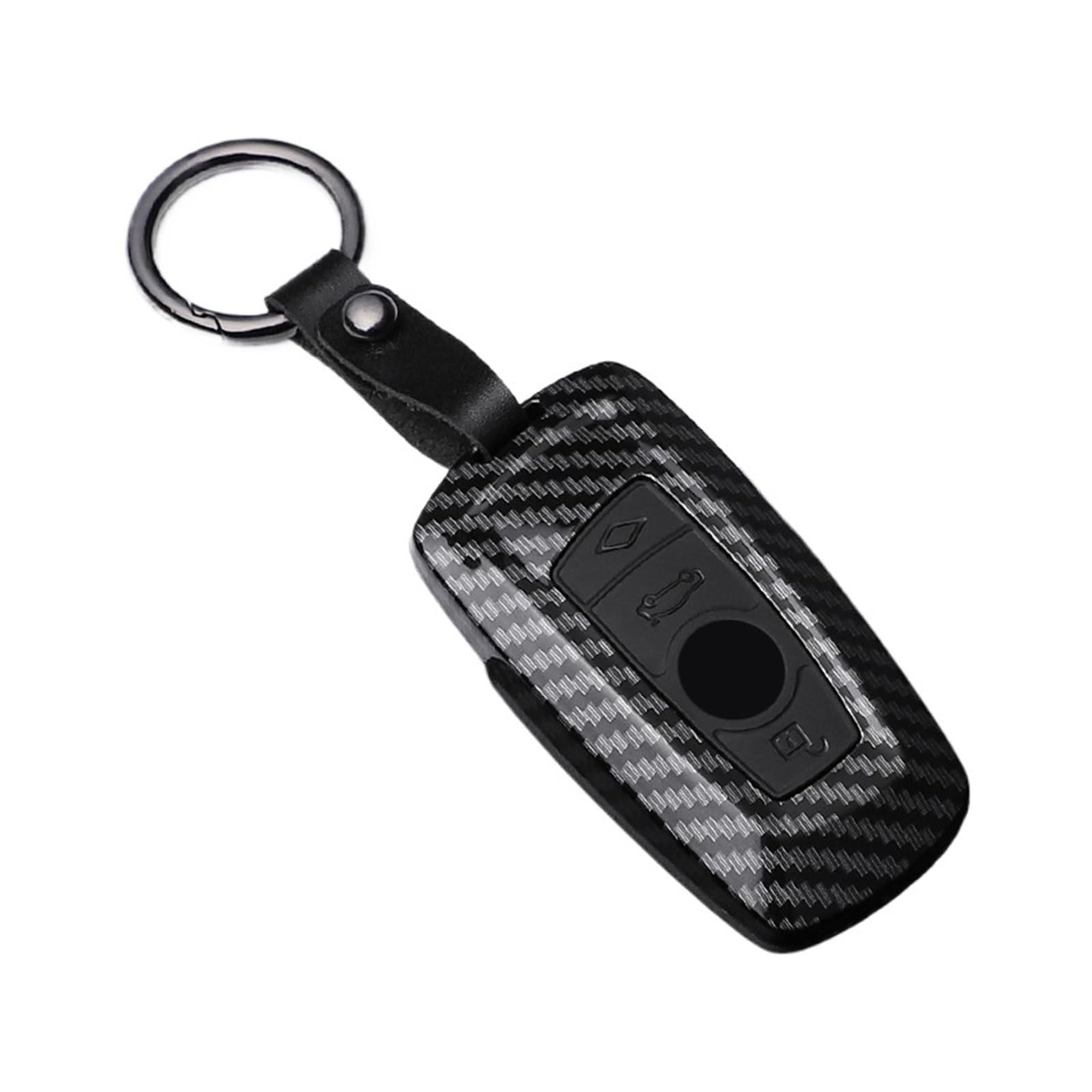 Etui na klucze z włókna węglowego ABS do modeli BMW 1 3 5 7 Series X1-X6 F/G