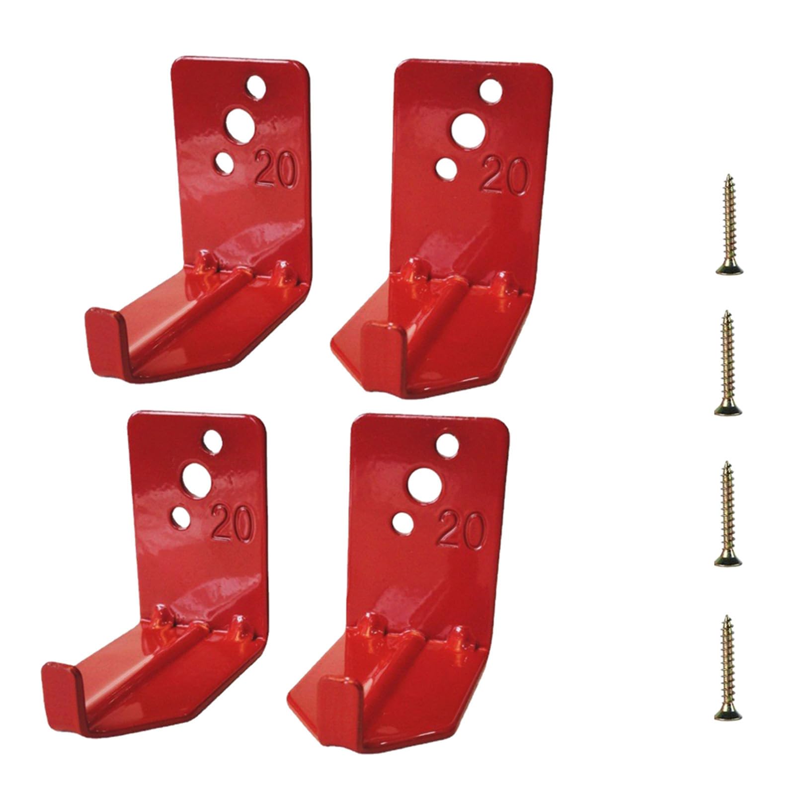 Kalttoy Portable Fires Extinguishers Wall Brackets Robust Wall Mounts Holders for Various Extinguishers Home and Use Fires Hook