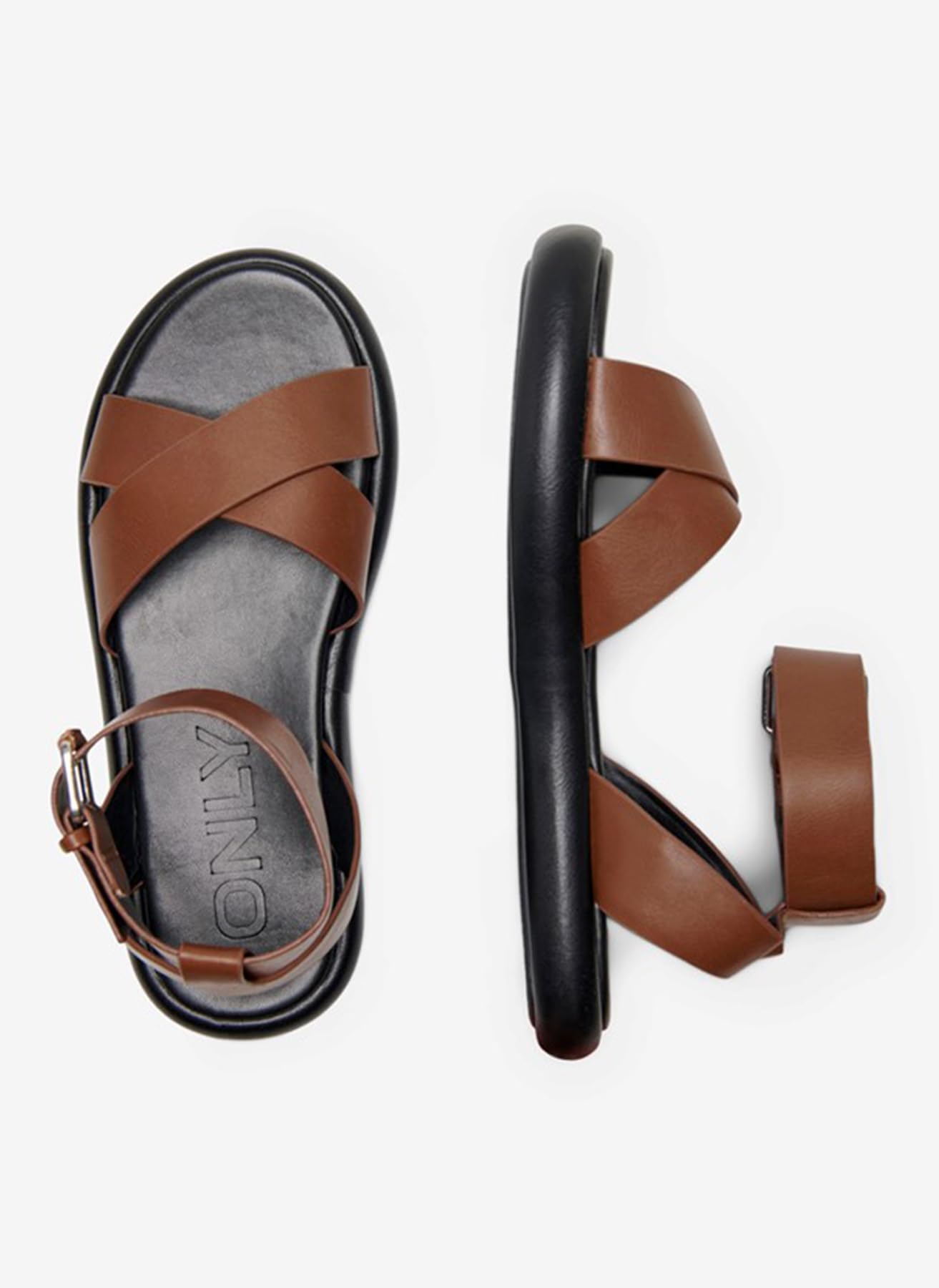 ONLY Onlmontana-1 PU Sandal Noos, Sandalia Mujer