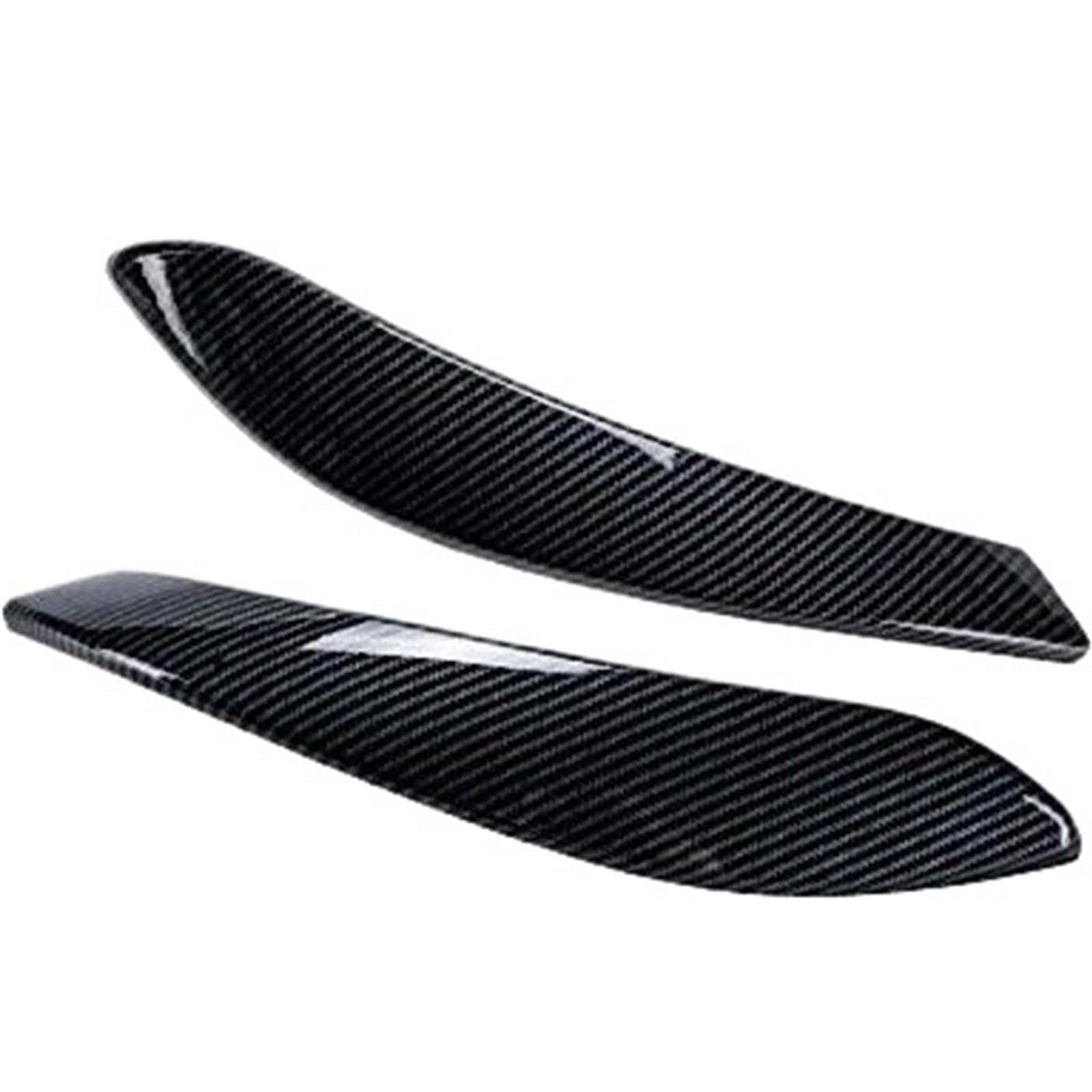 Zynther Carbon Fiber Look Inside Door Latch Handle Car Interior Door Handle Trim Cover Armrest Handle Cover For Bmw 3 Series 4 Series(Carbon Fiber Look)