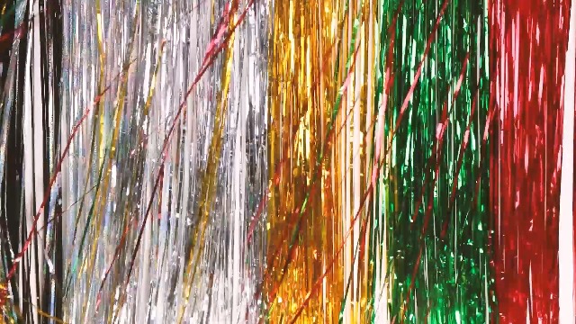 Amazon.com: Voircoloria 3 Pack 3.3x8.2 Feet Gold Foil Fringe