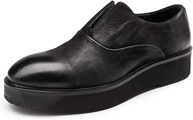 mens platform brogues