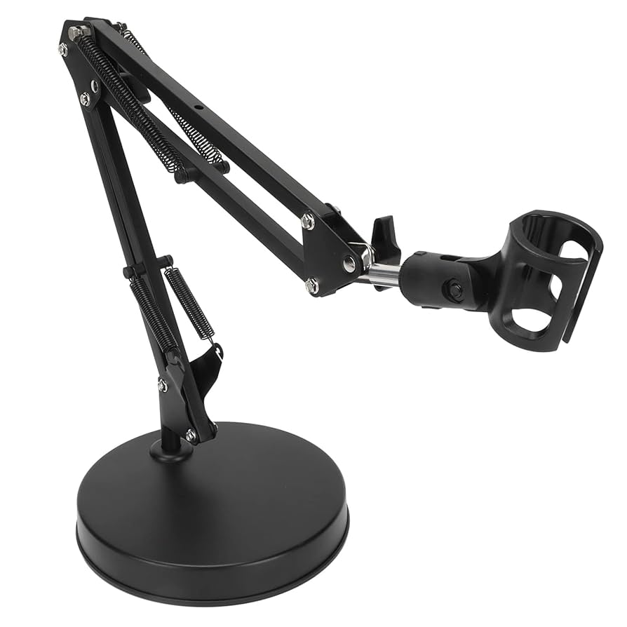 Amazon | マイクブームアームブラケット 安定したマイク固定