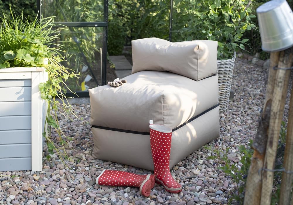 Switch Plus (anthrazit) Der Outdoor-Sitzsack für den Garten und die Terrasse Ganzjährig Outdoor geeignet