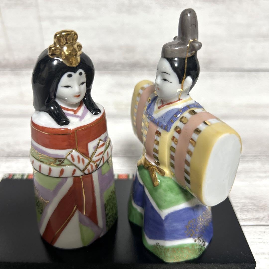 Amazon | 平安加藤工芸 雛人形 立ち雛 お雛様 お内裏様 陶人形