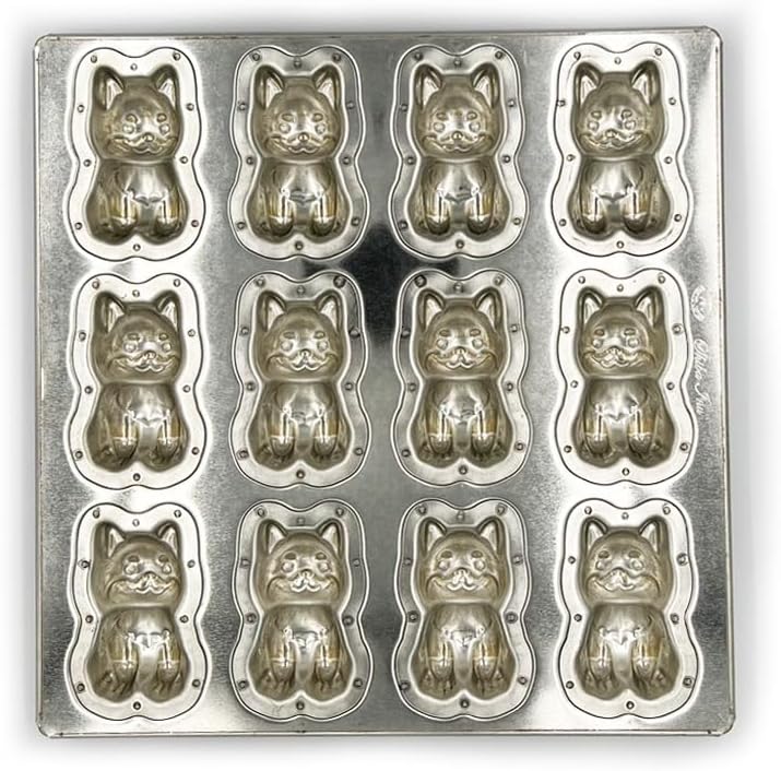 Matsunaga Seisakusho Silver Shiba Inu Wankichi Tabletop 12 Piece