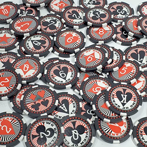 Set de Naipes Poker con Fichas Estilo Casino miniatura 2