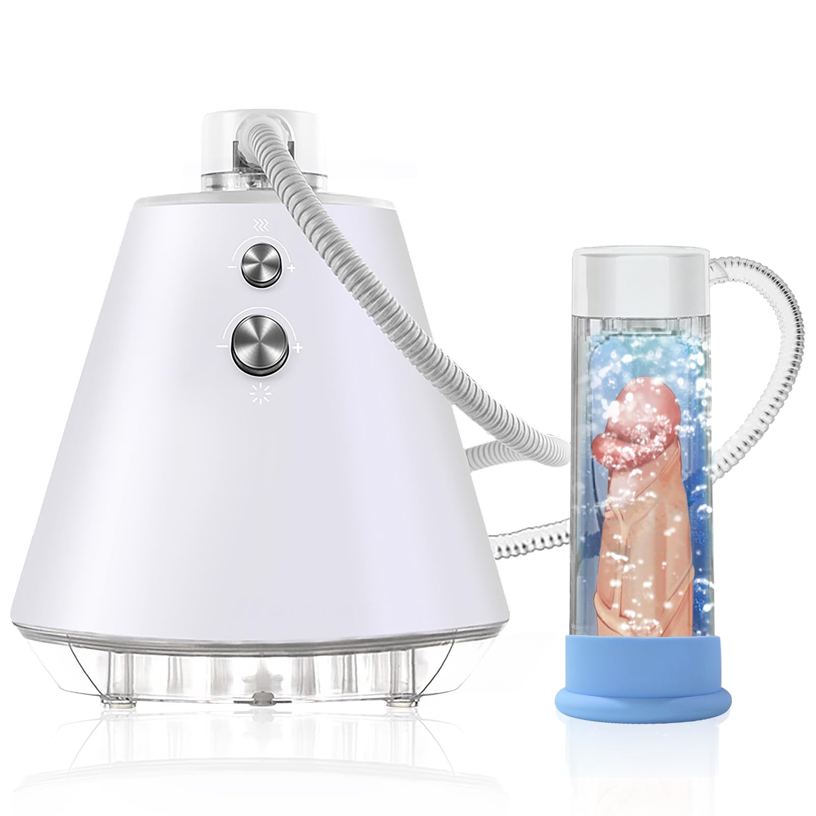 Zylva Male Sexual Function Rehabilitation Therapy Apparatus for Erectile Dysfunction Hydromassager and ED PE Treatment Electric Male Automatic