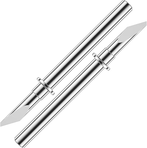 Paquete de 2 cuchillas de corte profundo CABLDF1 para Brother ScanNCut, ScanNCut2, ScanNCut DX2 y DesignNCut, utilizando material de acero de