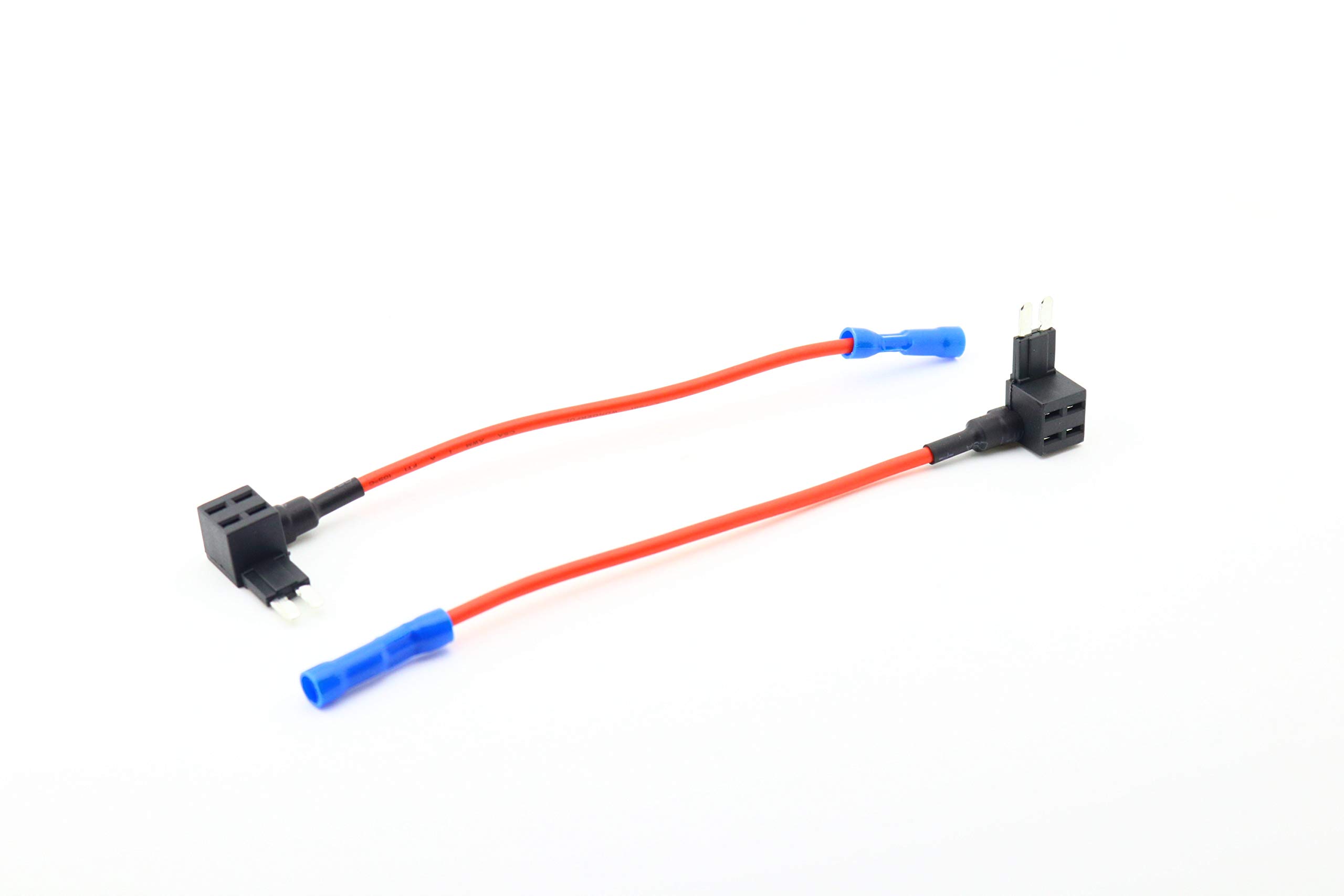 (x2) LPT-08-2 | Optifuse Add-on Automotive Fuse Holder | 30 A | 16 AWG | Bussman Cross: HHTR-RP