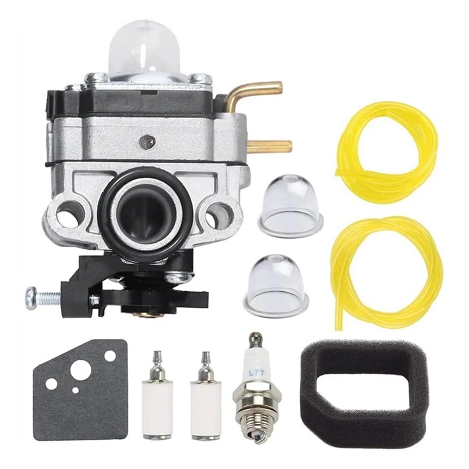 Carburador for desbrozadora de hilo de gasolina de 2 tiempos de 25 cc RY252CS, RY253SS, RY251PH y RY254BC con filtro de aire