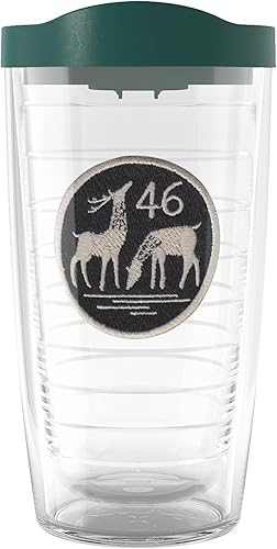 Miniatura 10 de Tervis Vaso aislado de doble pared con diseño de ciervo de invierno, 46 hecho en Estados Unidos, mantiene las bebidas frías y calientes, 16 onzas,