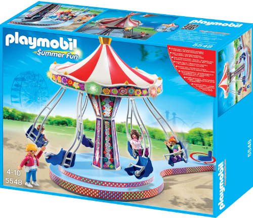 Preisvergleich Produktbild Playmobil 5548 - Kettenkarussell mit bunter Beleuchtung