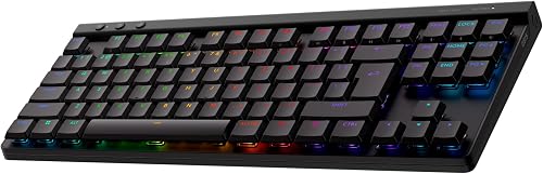 Logitech G G515 LIGHTSPEED TKL Low Profile Wireless Gamin…