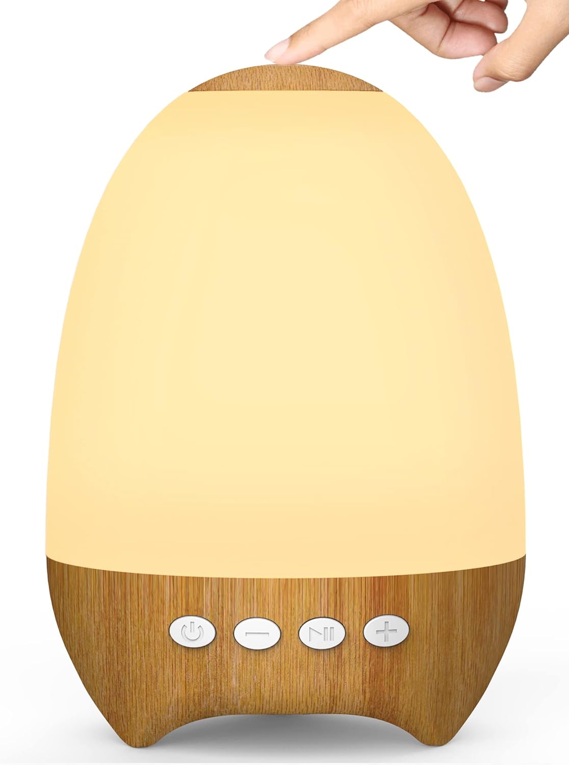 Touch Night Light Bluetooth Speaker, 3 Level Dimmable Bedside Table