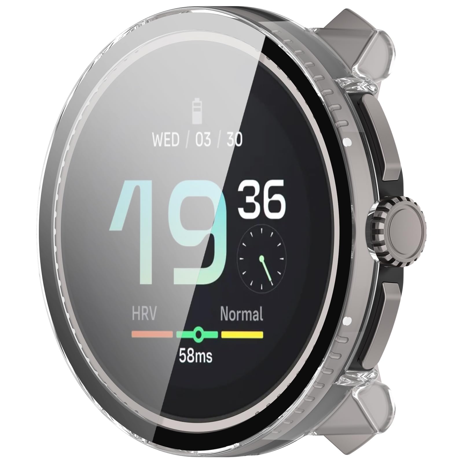 Custodia Per Suunto Race S – Antiurto In PC Con Vetro Temperato, Verde, Protezione Schermo