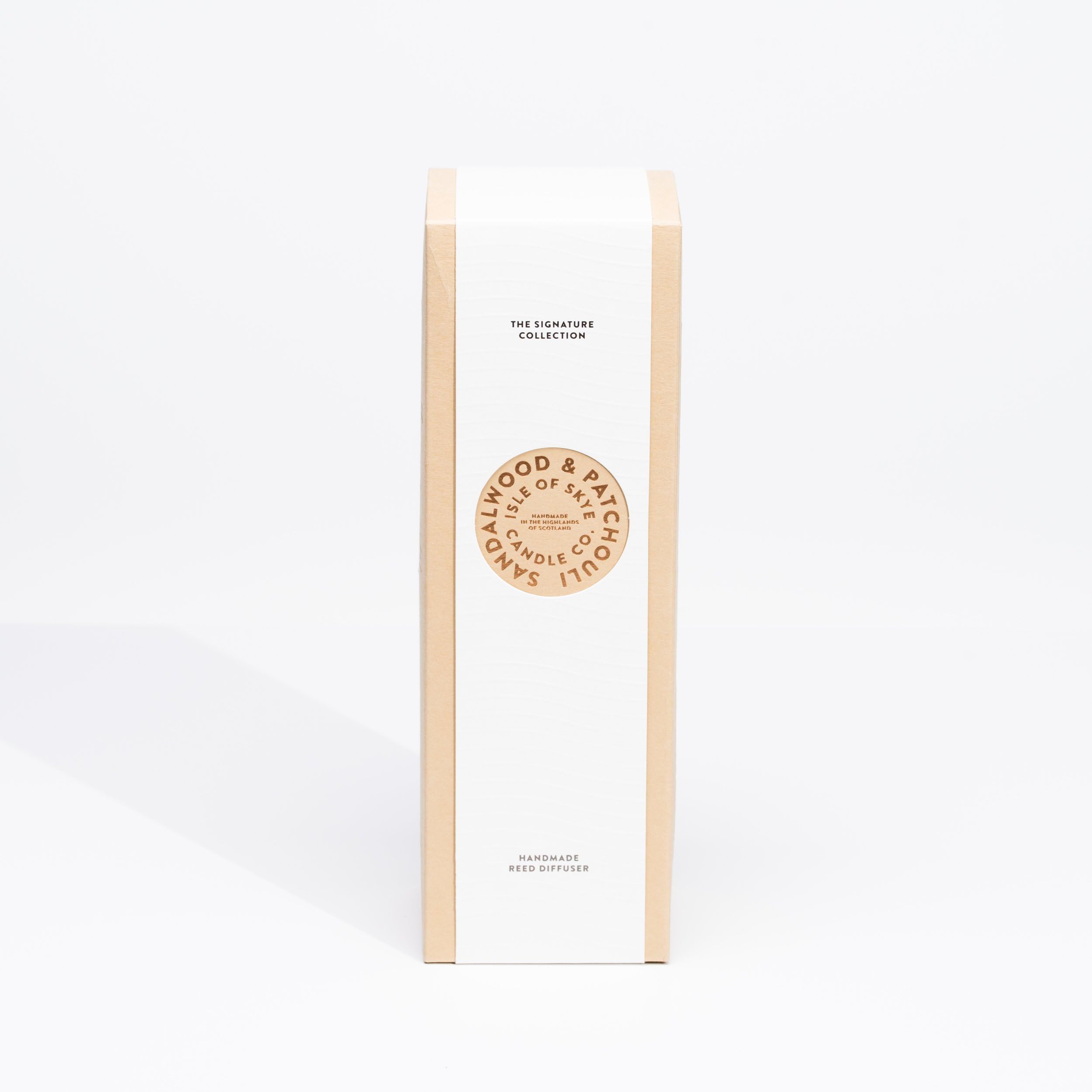 Sandalwood & patchouli Reed Diffuser 27cm x 8.5cm x 8.5cm - Isle of Skye