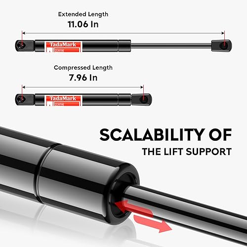Miniatura 2 de Elevación del maletero de la escotilla trasera del portón trasero soporta amortiguadores de puntal para Chevy Impala Monte Carlo 2000-2005, Lumina