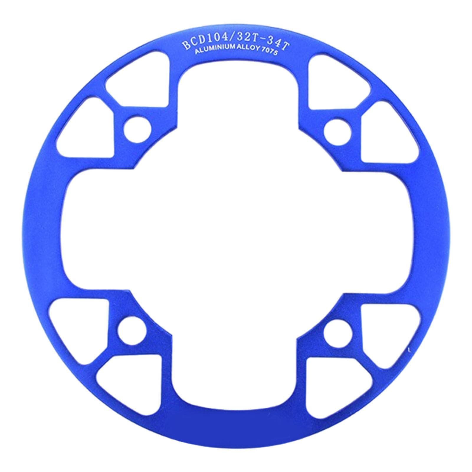 Woedpez Mountain Bike Protector Chainring Protections Covers Aluminum Alloy Bicycles Crank Protections Plate Crankset Protector Mountain Chainwheel Guard Covers