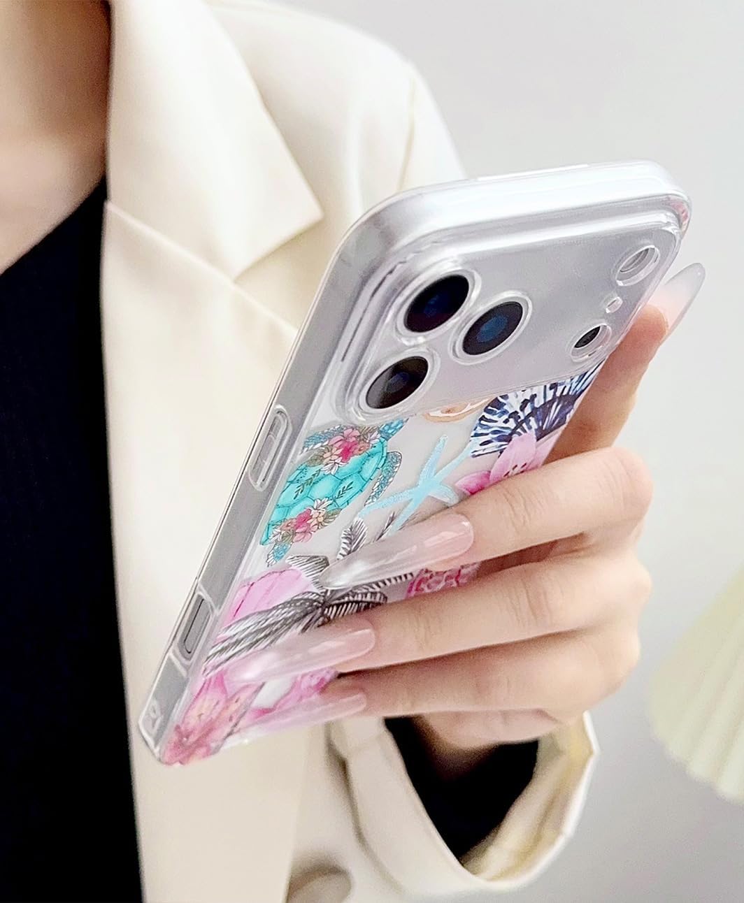 for iPhone 17 Pro Max Case, TPU, Drop Protection, Summer image 4