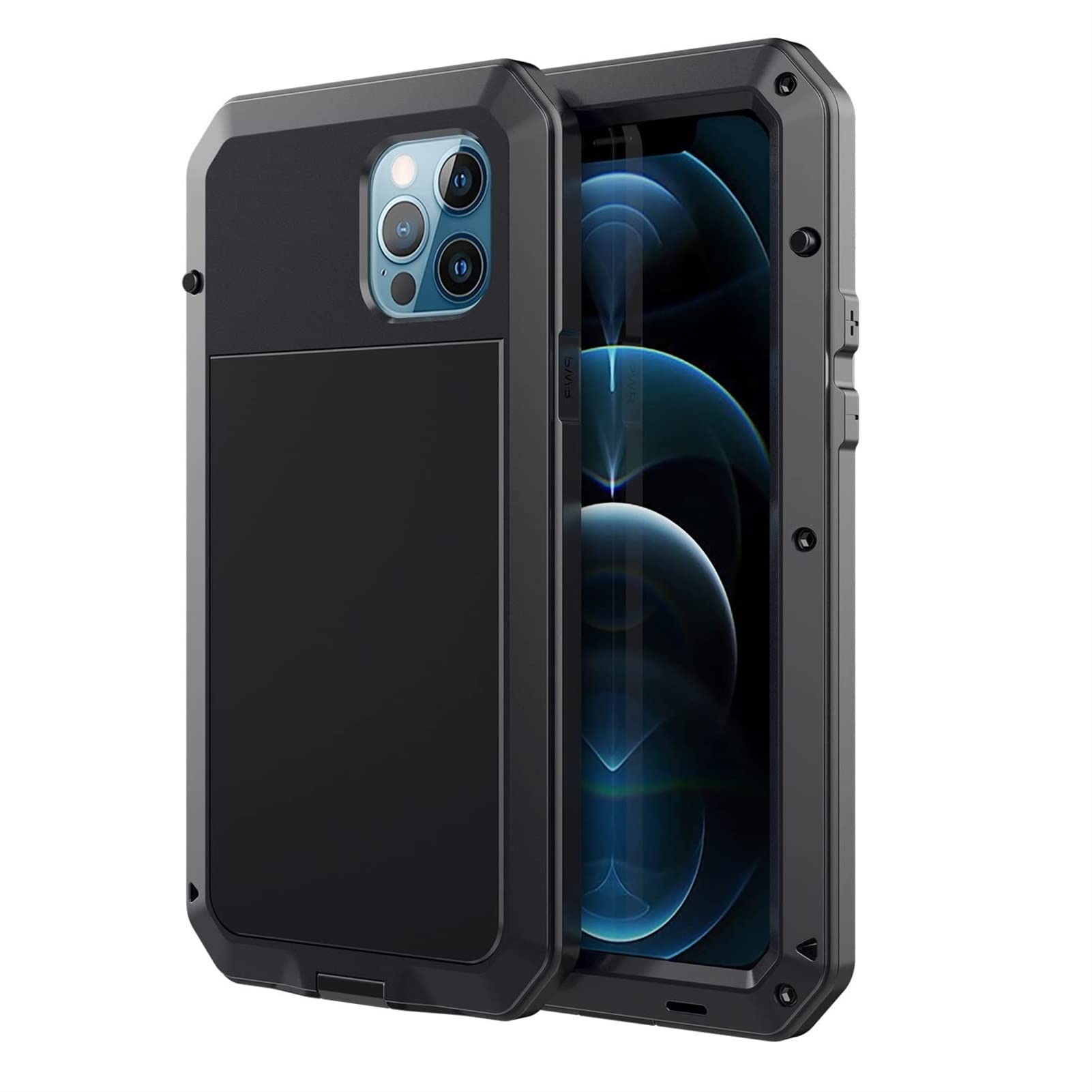 Coque iPhone 13 Pro Max étui métal protection intégrale antichoc