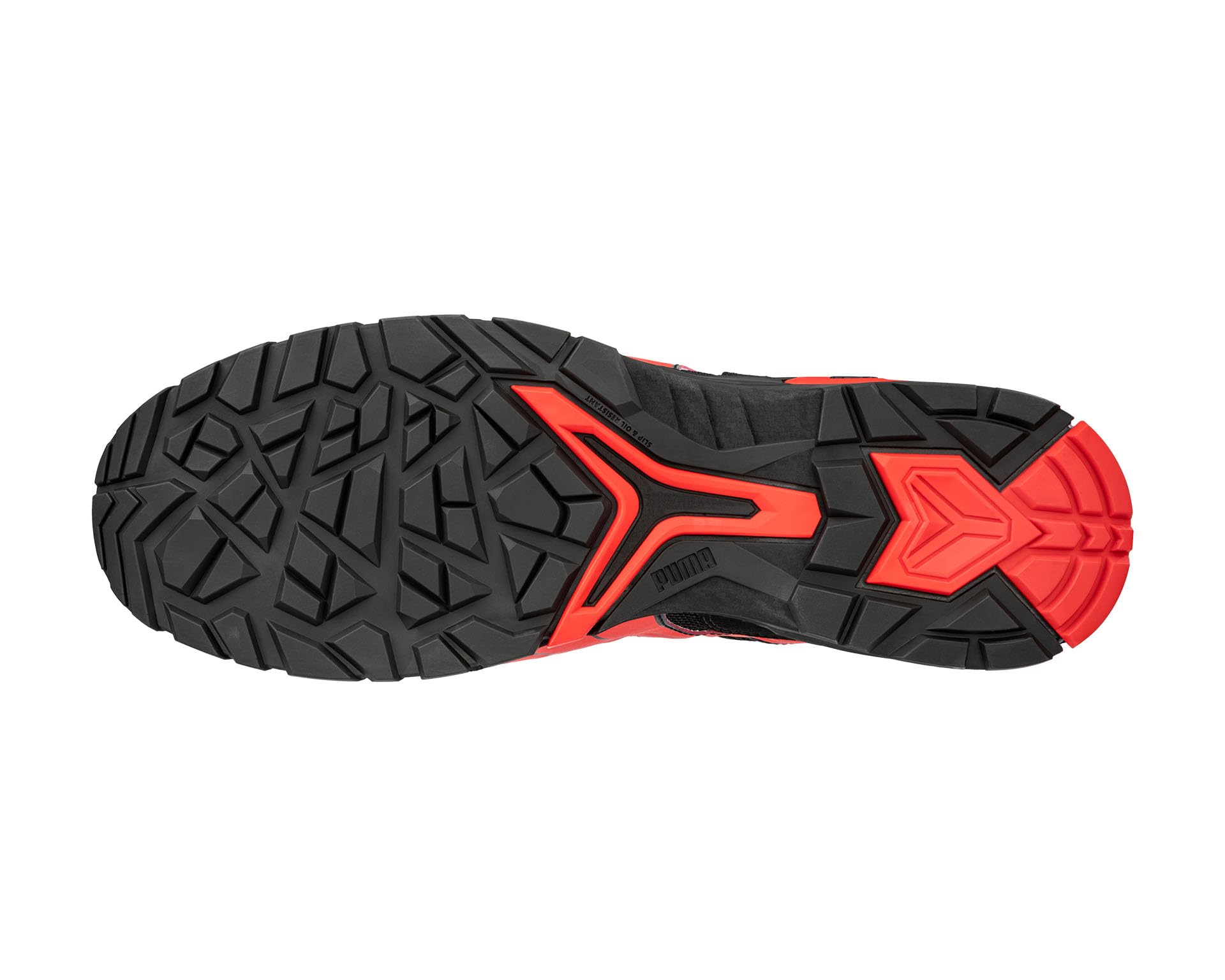 PUMA Safety Madrid Low S1PL FO SR - Zapatos de seguridad para hombre, antideslizantes, transpirables, puntera de aluminio, zapatos de trabajo