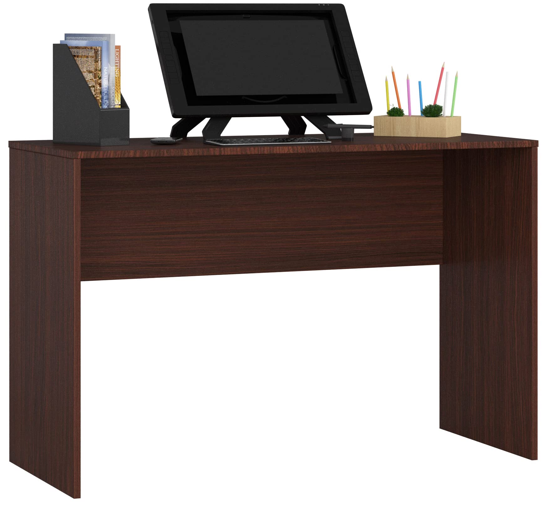 BDW Set scrivania e Cassettiera 2 in 1 - Scrivania Angolare - Scrivania Angolare - Tavolo Angolare da Gioco - Scrivania da Ufficio - Scrivania Home Office - 120x79x129cm (venga)