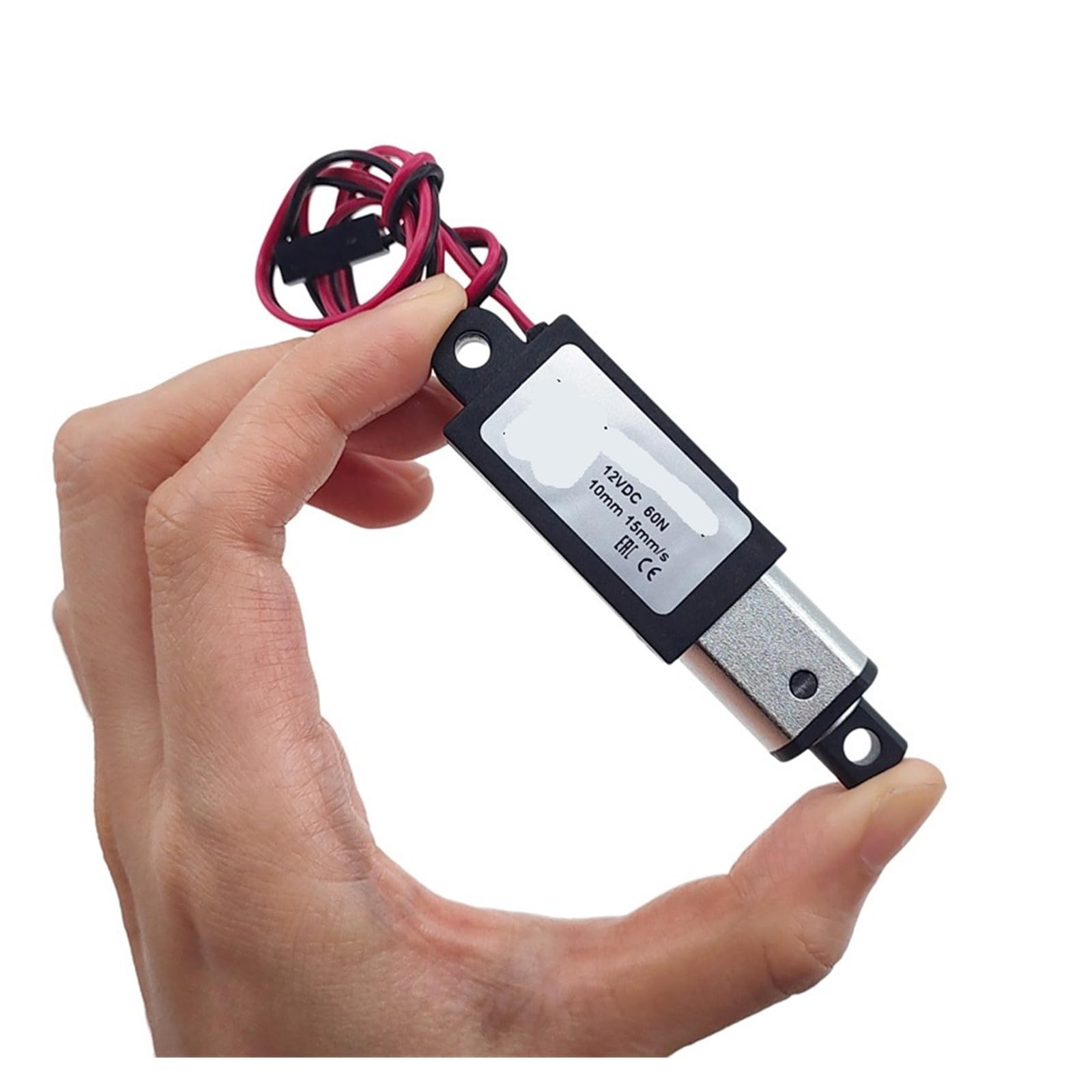 BVUYQAPIG Micro attuatore lineare DC 12V Motore 10/15/20/25mm Corsa Mini Elettrico Push Rod Putter for Controlli Domotica