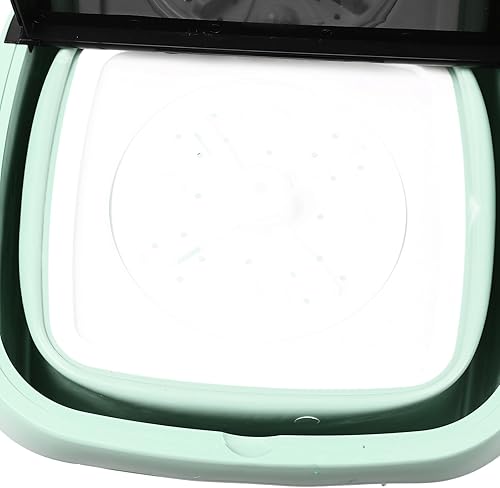 Miniatura 7 de Lavadora plegable con 3 modos de temporización, lavadora portátil de 15 L, mini lavadora y secadora giratoria Combo para apartamento, lavandería,