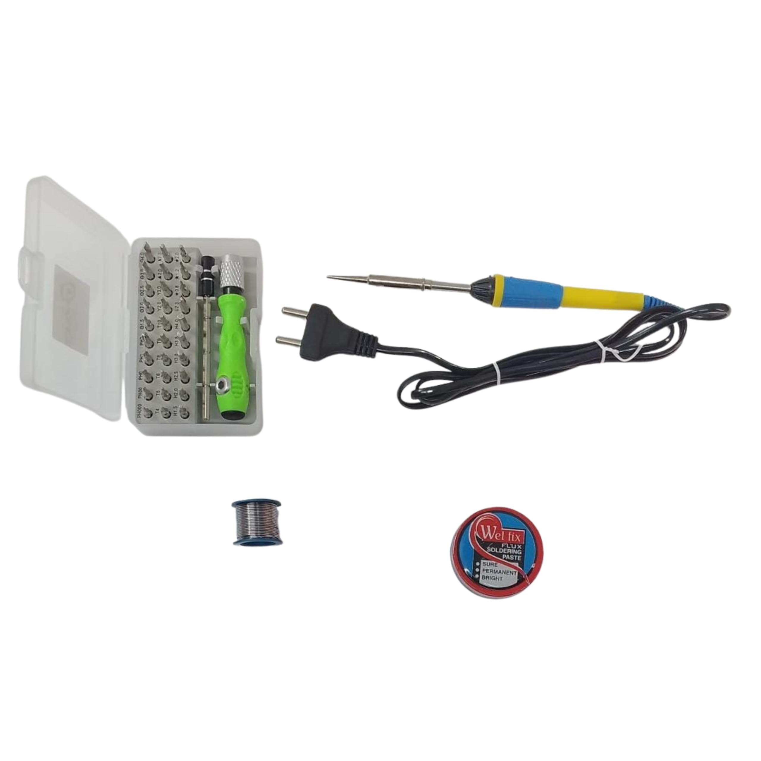See full amazon price history chart for Vtronix 220V Heavy-Duty 15Watts Soldering Iron, Screwdriver Set, 15Gm Soldering Paste & Solder Wire Wick | Soldering Machine for Home, Industrial & Electronics Workshop Reparing (15W) Vtronix 220V Heavy-Duty 15Watts Soldering Iron, Screwdriver Set, 15Gm Soldering Paste & Solder Wire Wick | Soldering Machine for Home, Industrial & Electronics Workshop Reparing (15W) (B0CTH38SCD) Amazon Price History, Amazon Price Tracker