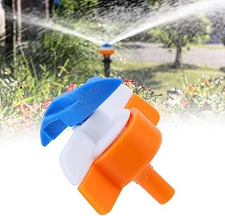 10 peças de irrigação de irrigação, irrigador de água, irrigador de água, gotejador, irrigador, irrigador invertido, irrigador de irrigação de 360°, irrigador de pulverização, microbocal para irrigação agrícola