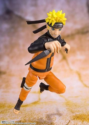 TAMASHII NATIONS Naruto Uzumaki [Mejor Selección] Naruto Shippuden, Bandai S.H. Figuarts