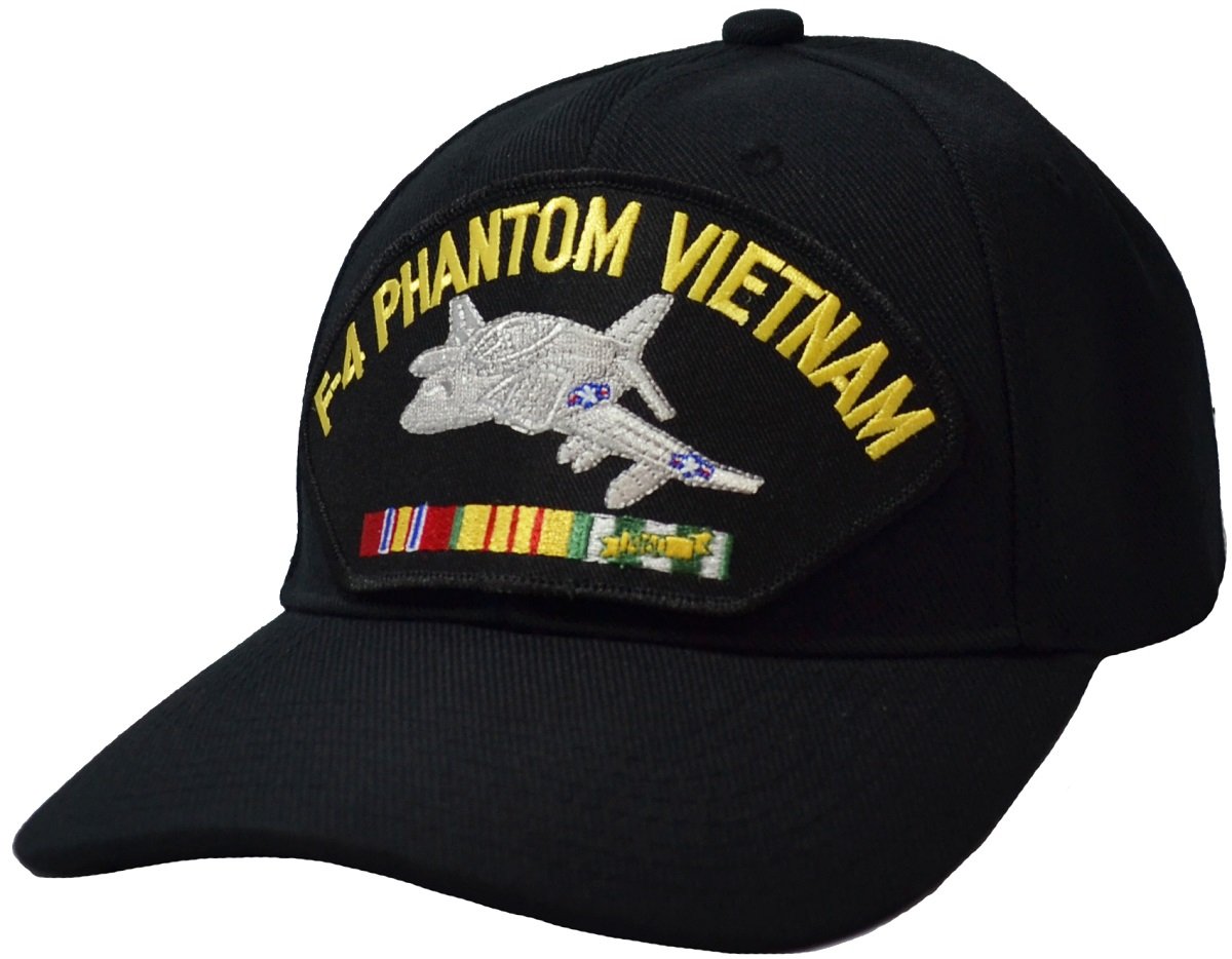 Military Productions, Inc. F-4 Phantom Vietnam War Cap Black