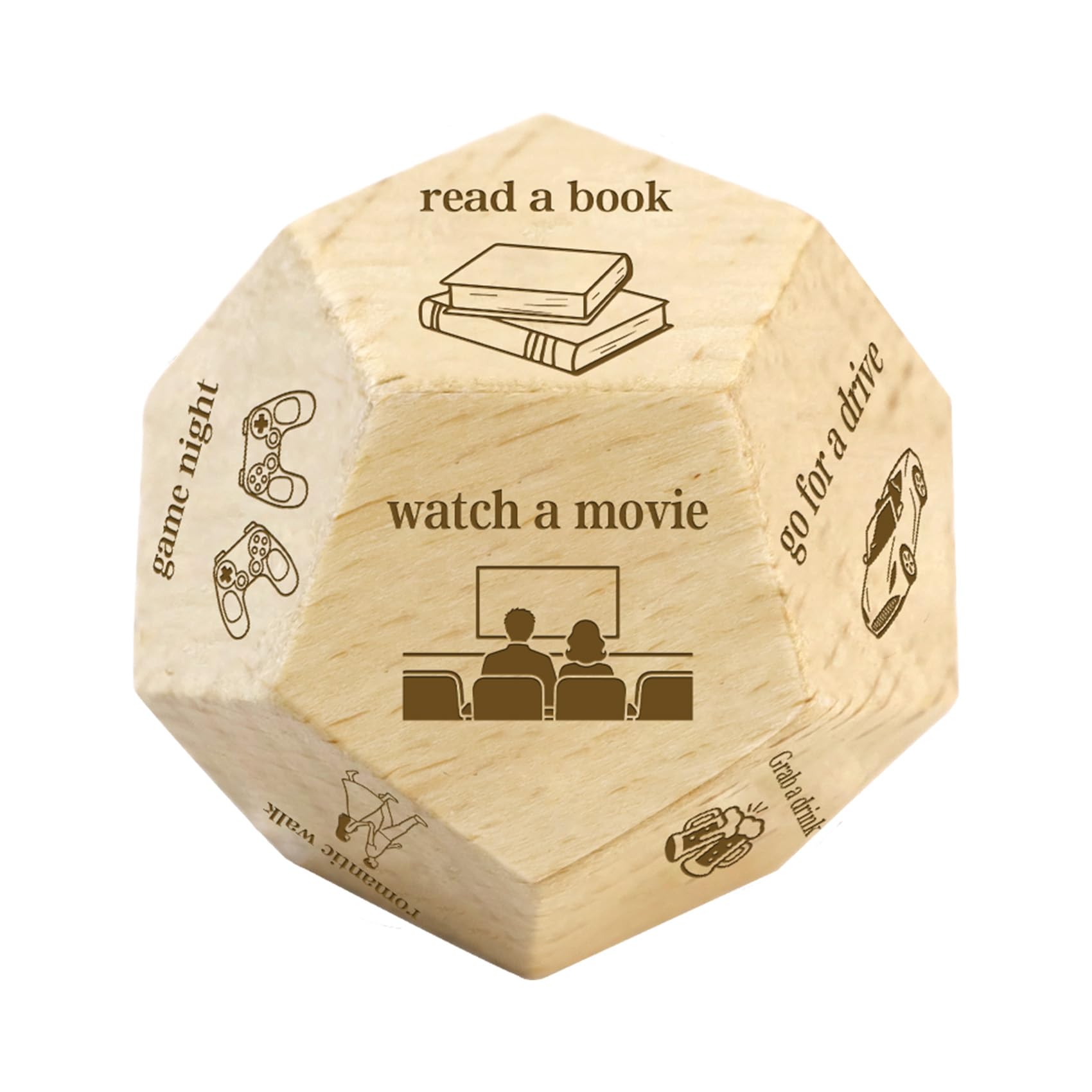 Valentines Day Gifts for Her Valentine Date Night Dice Wooden Date Night Gifts Couple Activities for Date Night Ideas Dice Gifts for Boyfriend Girlfriend Couples Activities Christmas Stockings