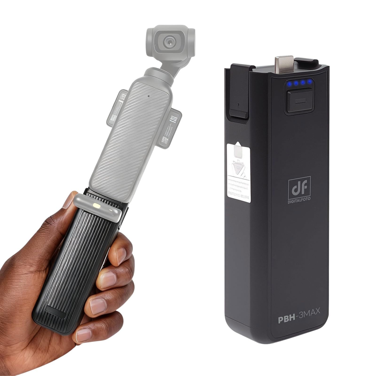 Amazon.com : DFCINE Osmo Pocket 4 Battery Handle with Mic