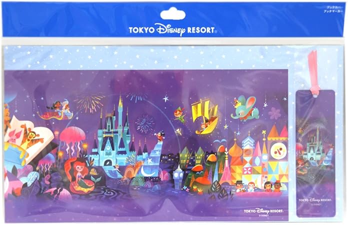 Amazon Co Jp 夜空ファンタジー風 ブックマーカー ブックカバー 文庫 本 カバー しおり ディズニー セレブレーションホテル リゾート 限定 文房具 オフィス用品