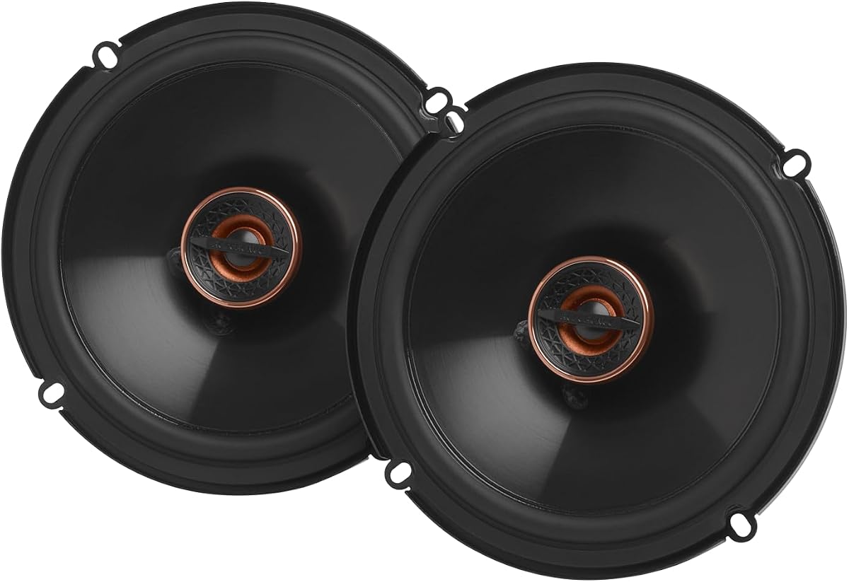 Infinity REF607FSL Shallow Mount 6.5 Inch 2 Way Coaxial Car Speakers - Pair