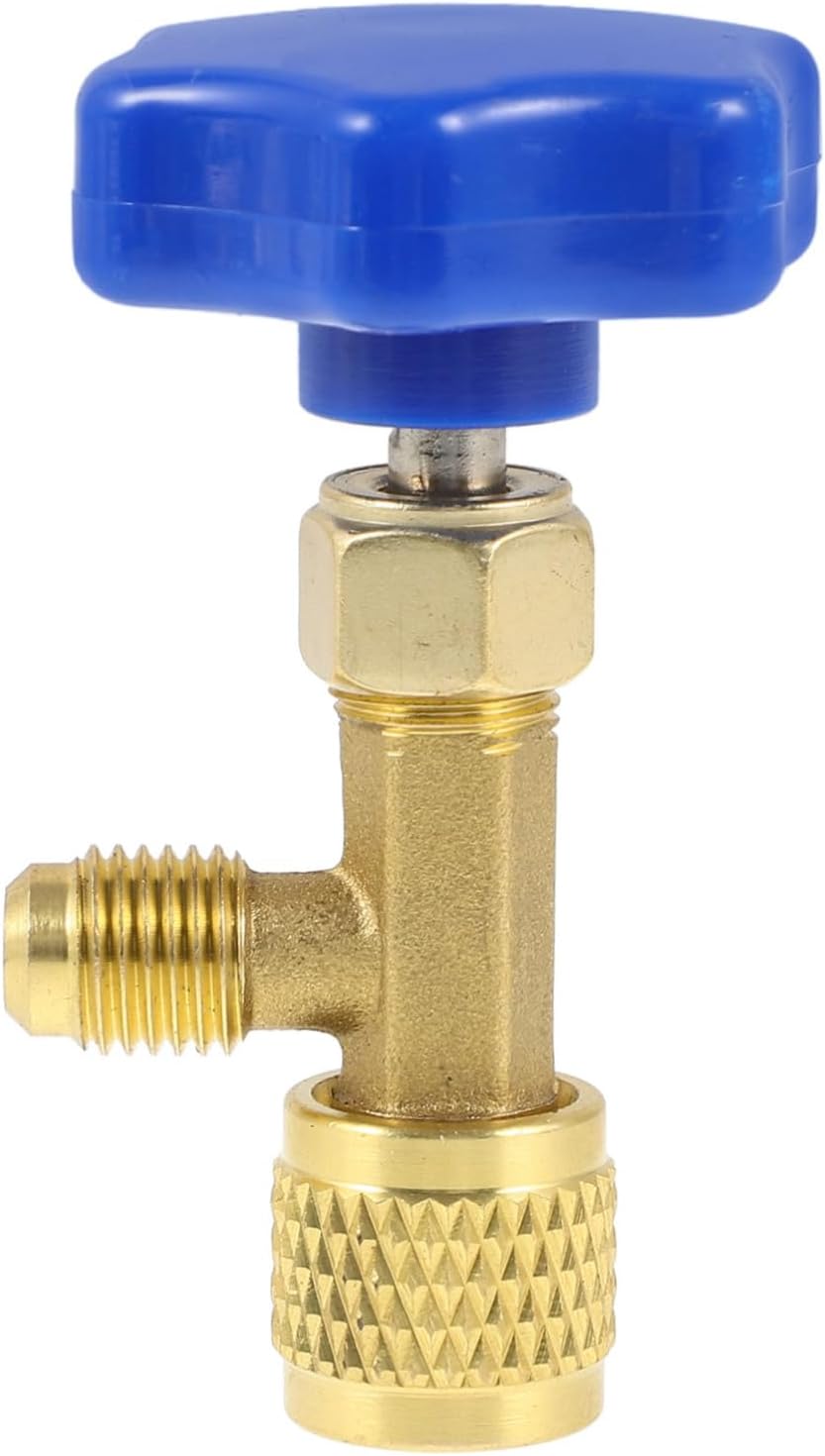 Can Tap Adapter Safety for Easy Refrigeration Connection Opener for Car System and Bottles Wz Blue Cap