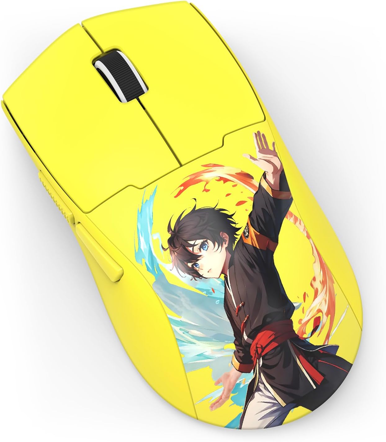 Redragon M918AK 3-Mode Wireless Gaming Mouse, 55G Lightweight 26K DPI Mouse w/Ergonomic Natural Grip Build, Full Programmable Buttons, Software Supports DIY Keybinds & DPI