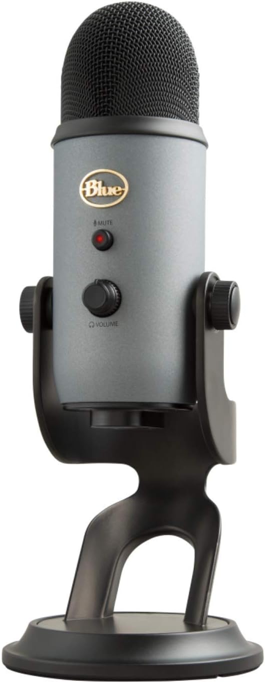 Blue Yeti USB Microphone - Slate (Renewed)
