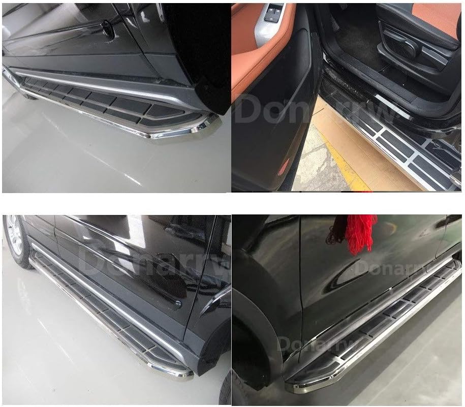 Stainless Steel for Infiniti JX35 QX60 2013-2019 2020 2021 Running Boards Side Steps nerf bar Protector Pedal