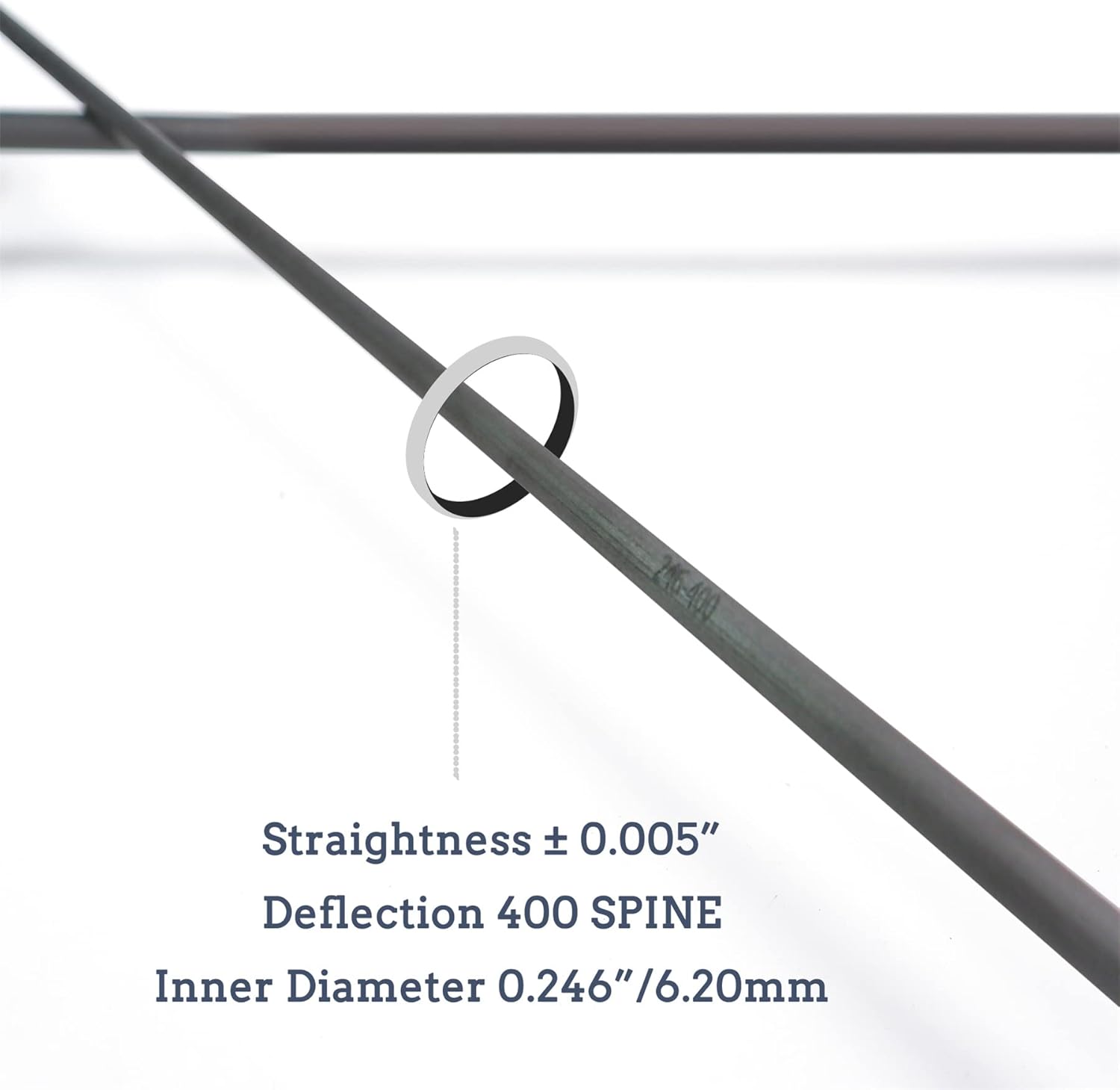 Archery Carbon Arrows, High Percentage Carbon-Fiber Arrow Spine 400 with 4" Real Feathers 100 Grain Points for Hunting/Targeting Compound/Recurve/Long Bow 6Pack (29inch)