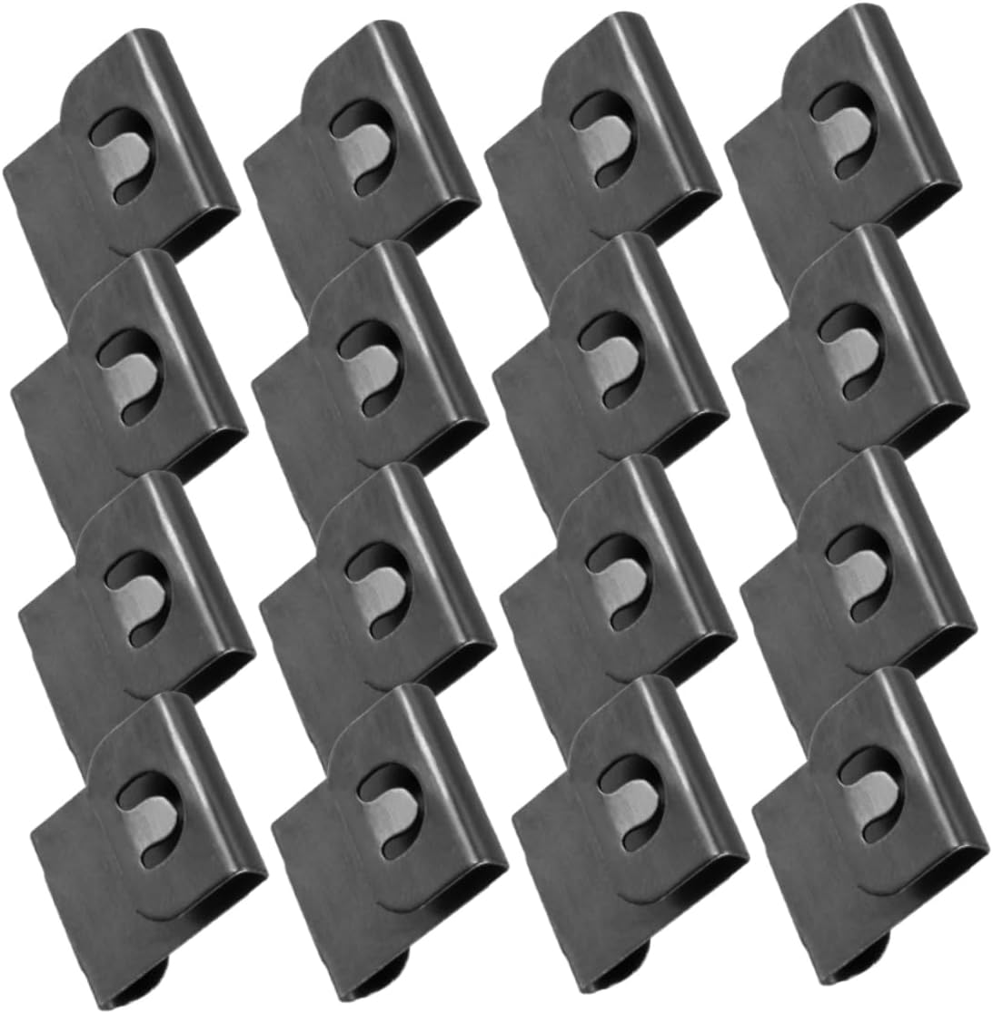 Tofficu 500pcs Heavy Duty Picture Hangers No-Drill Wall Hooks for Frames Easy Installation Securely Holds Decorative Items Without Damage