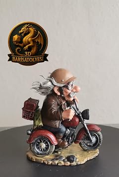 Motorsİkletlİ 3d FİgÜr