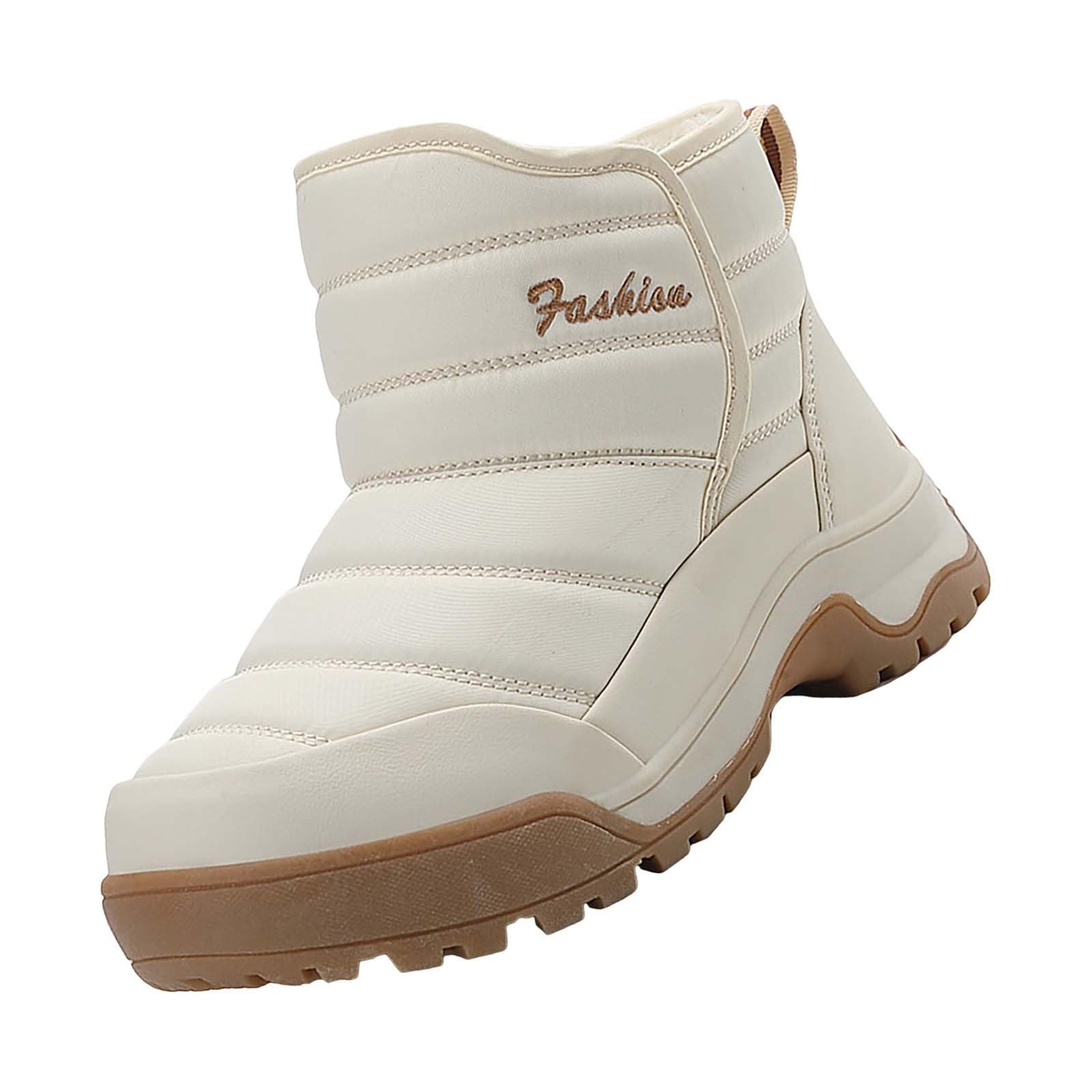 Stivali Da Neve Donna Invernali – Eleganti Con Fodera Calda E Memory Foam, Antiscivolo