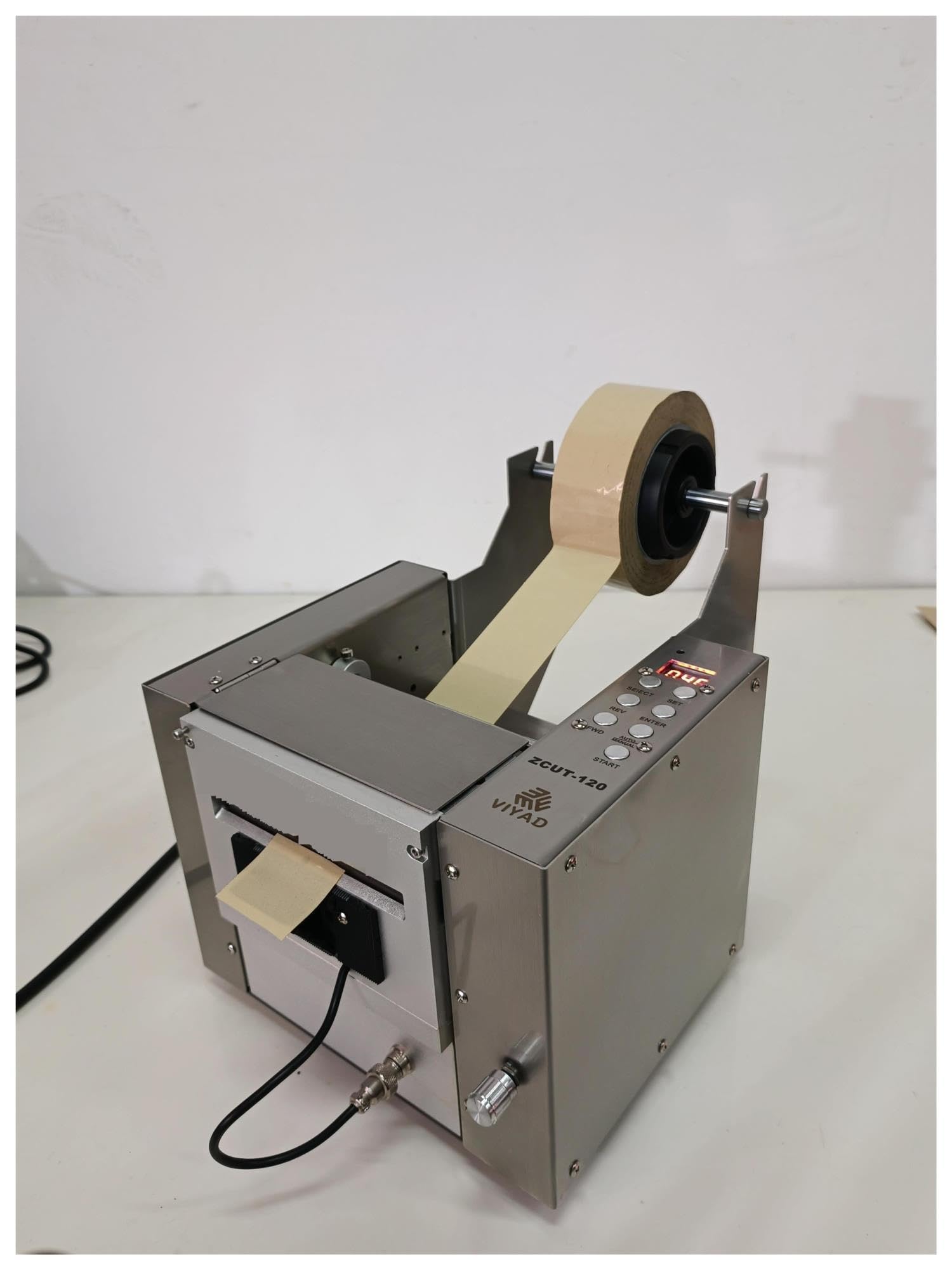 Klebebandabroller, Automatischer, Tragbarer Hochgeschwindigkeits-Klebebandabroller Mit Elektromotor, Doppelseitiges Klebeband, Papier