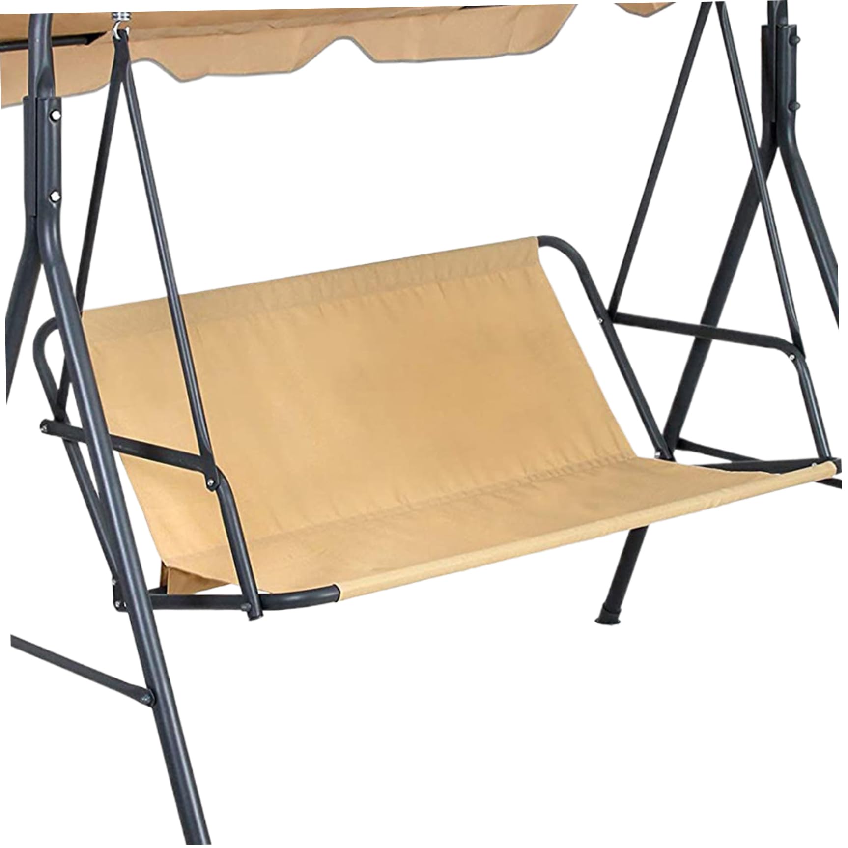 Funda para silla de columpio de jardín beige Oxford impermeable