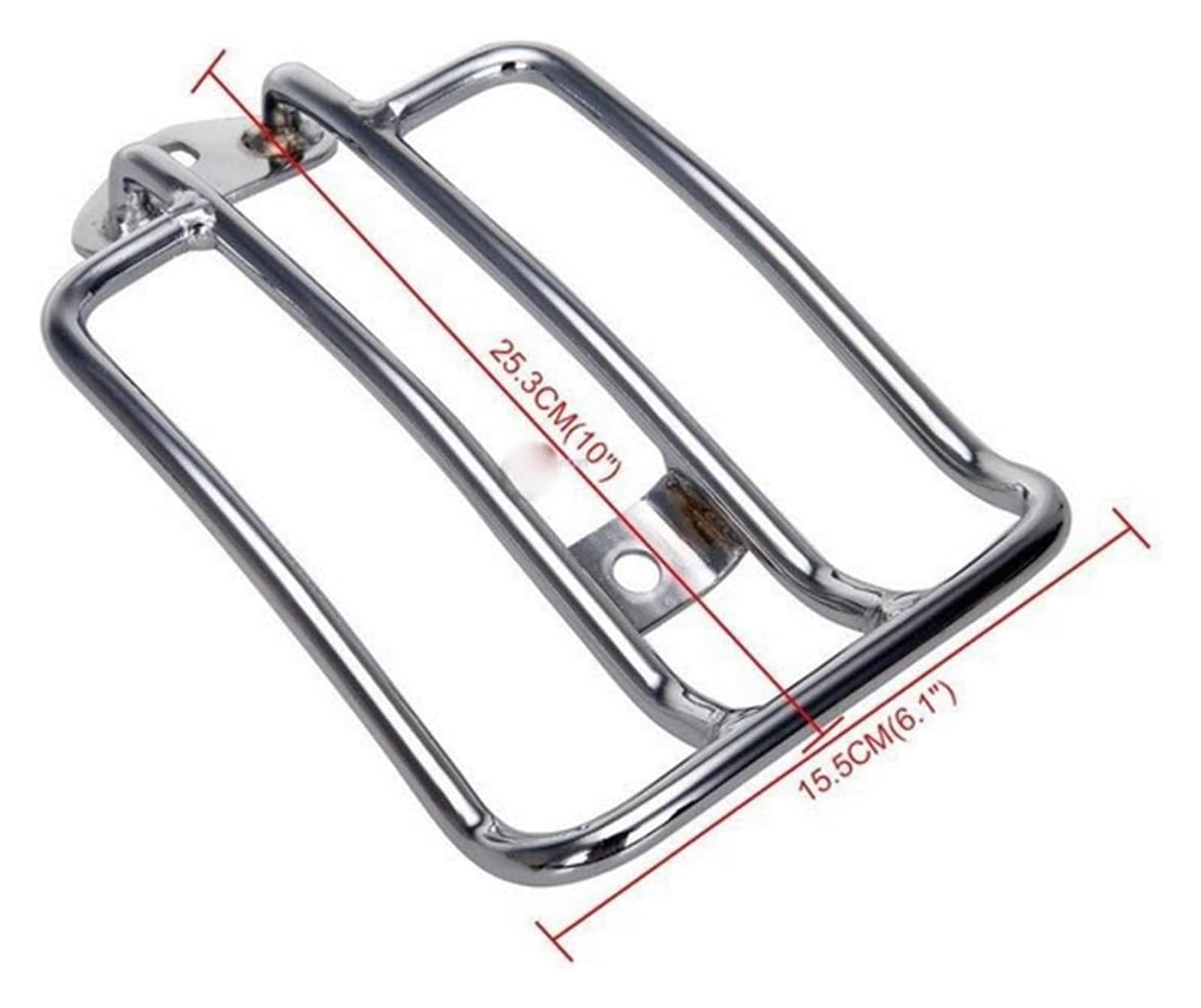 para Harley para Davidson para Sportster XL883 1200 2004-2016 Portaequipajes Individual para Asiento Motocicletas Trasero Cromado Portapacchi Moto