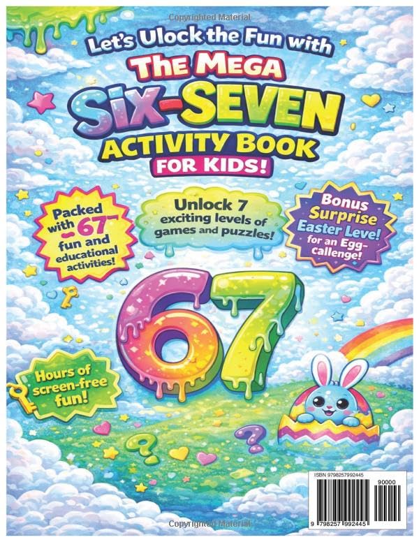 The Ultimate Six Seven Kids Activity Book Fun & Silly Games Inspired by the Viral 6 7 Trend to Keep Kids Laughing, Busy & Off Screens (Perfect for Birthdays, Holidays & Gifts) image 3